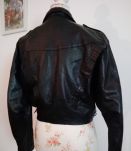 Perfecto vintage cuir véritable