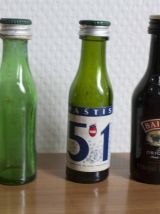 mignonnettes d'alcool, lot de 8