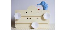 tableau d'éveil vintage pour le bain