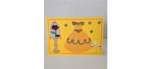 Carte princesse Belle