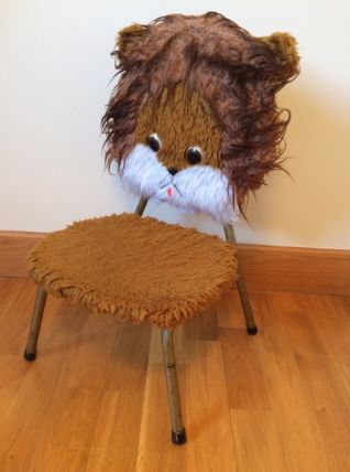 Chaise moumoute Enfant Vintage 