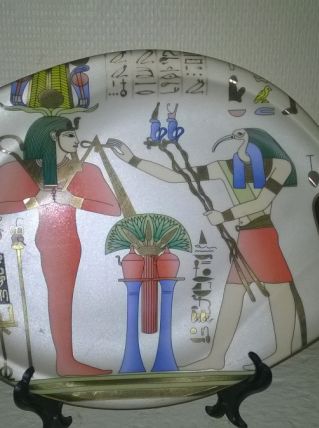 assiette égyptienne