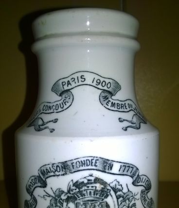 ancien pot à moutarde
