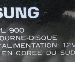 Platine tourne-disque
