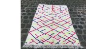  Tapis Azilal Berbère 2,60 x1,80m Tissé Main Unique