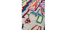 Tapis Berbère AZILAL Tissé Main Neuf  2,13mx1,50m