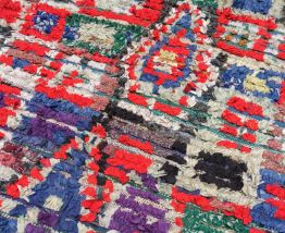 Tapis BOUCHEROUITE Noué Main 1,85x1,40m 