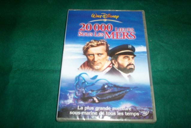 DVD 20.000 LIEUES SOUS LES MERS de jules verne etat neuf 