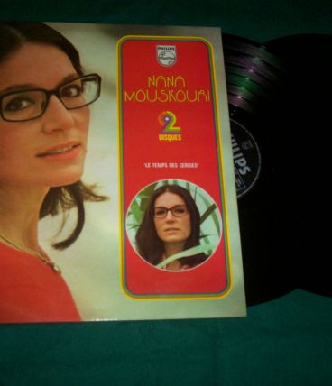 album 2 disques  33 TOURS 24 TITRES NANA MOUSKOURI