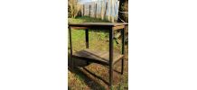 Table Artisan Acier/Bois