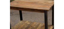 Table Artisan Acier/Bois