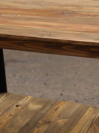 Table Artisan Acier/Bois
