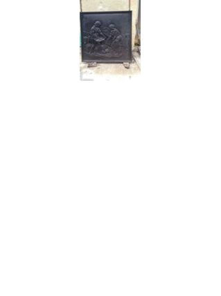 Plaque cheminée en fonte