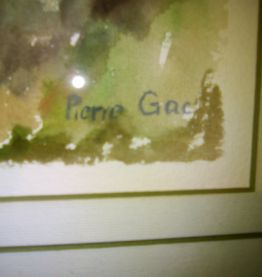 Aquarelle français