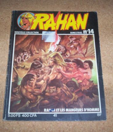ANCIENNE BD RAHAN et les mangeurs d'hommes
