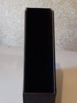 Porte-documents Imitation cuir marron