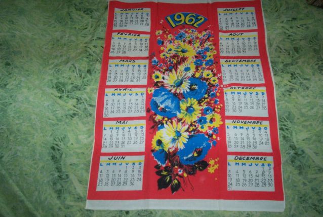 SERVIETTE COTON PUB CAISSE EPARGNE ECUREUIL de 1962