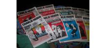 lot de 21 no  de charlie hebdo 