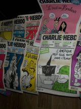 lot de 21 no  de charlie hebdo 