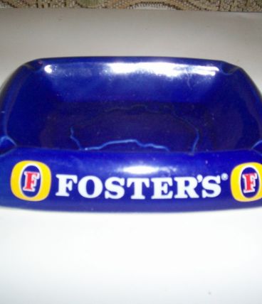 cendrier ceramique biere foster's