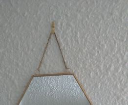 2 cadres en verre et 2 miroirs Cyrillus