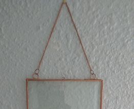 2 cadres en verre et 2 miroirs Cyrillus