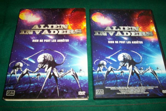 DVD ALIEN INVADERS film horreur et fantastique