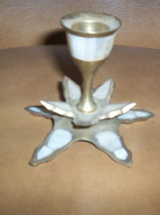 PETIT BOUGEOIR ETOILES LAITON ET NACRE 