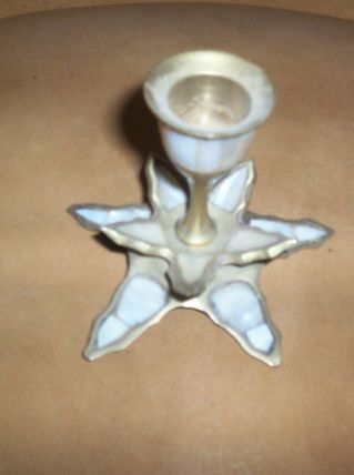 PETIT BOUGEOIR ETOILES LAITON ET NACRE 