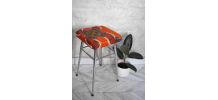 Tabouret vintage rénové wax