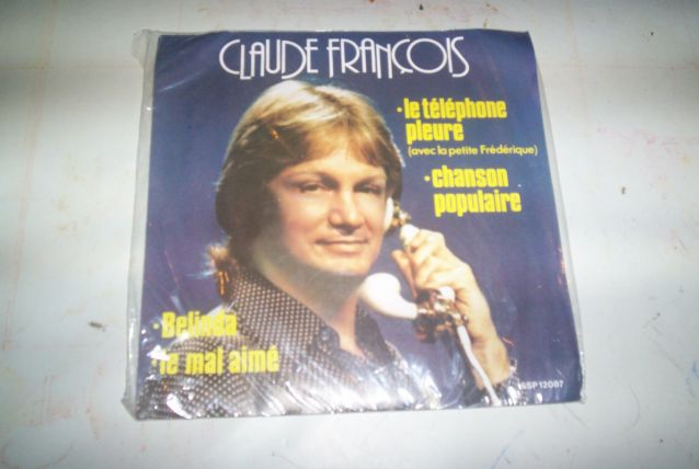 45 TOURS 4 titres PUBlicitaire  HC CLAUDE FRANCOIS 
