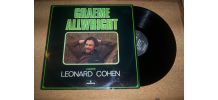 DISQUE 33 TOURS GRAEME ALLWRIGHT chante leonard cohen 