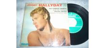 DISQUE 45 TOURS 4 TITRES JOHNNY HALLYDAY 