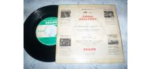DISQUE 45 TOURS 4 TITRES JOHNNY HALLYDAY 