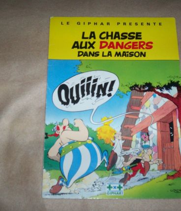 ALBUM ASTERIX OBELIX SOUPLE  PUBLICITAIRE 