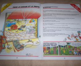 ALBUM ASTERIX OBELIX SOUPLE  PUBLICITAIRE 
