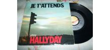 disque 45 tours 2 titres johnny hallyday 