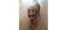 Leopard bois HAND MADE Kenya