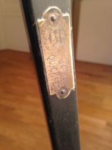lampadaire créé s/1 ancien trépied photo en bois