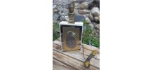 pied de lampe - ananas - rétro 