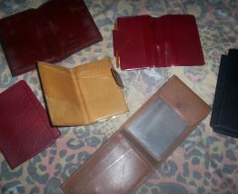 LOT de 8 ANCIENS portes-monnaies lot d'occasion
