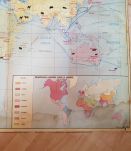 Carte scolaire vintage