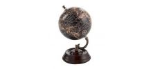 Mappemonde sur pied en bois