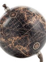Mappemonde sur pied en bois