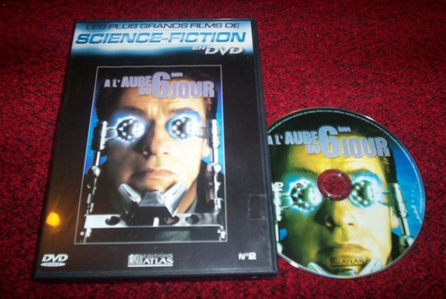 DVD A L'AUBE DU 6é JOUR avec arnold schwarzenegger