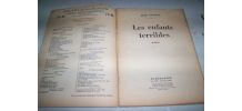 roman ancien les enfants terribles de jean Cocteau 