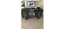 Bureau Strafor métallique