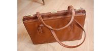 Sac cuir vintage