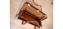 Sac cuir vintage