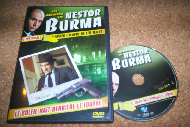 DVD NESTOR BURMA le soleil nait derrière le louvre 